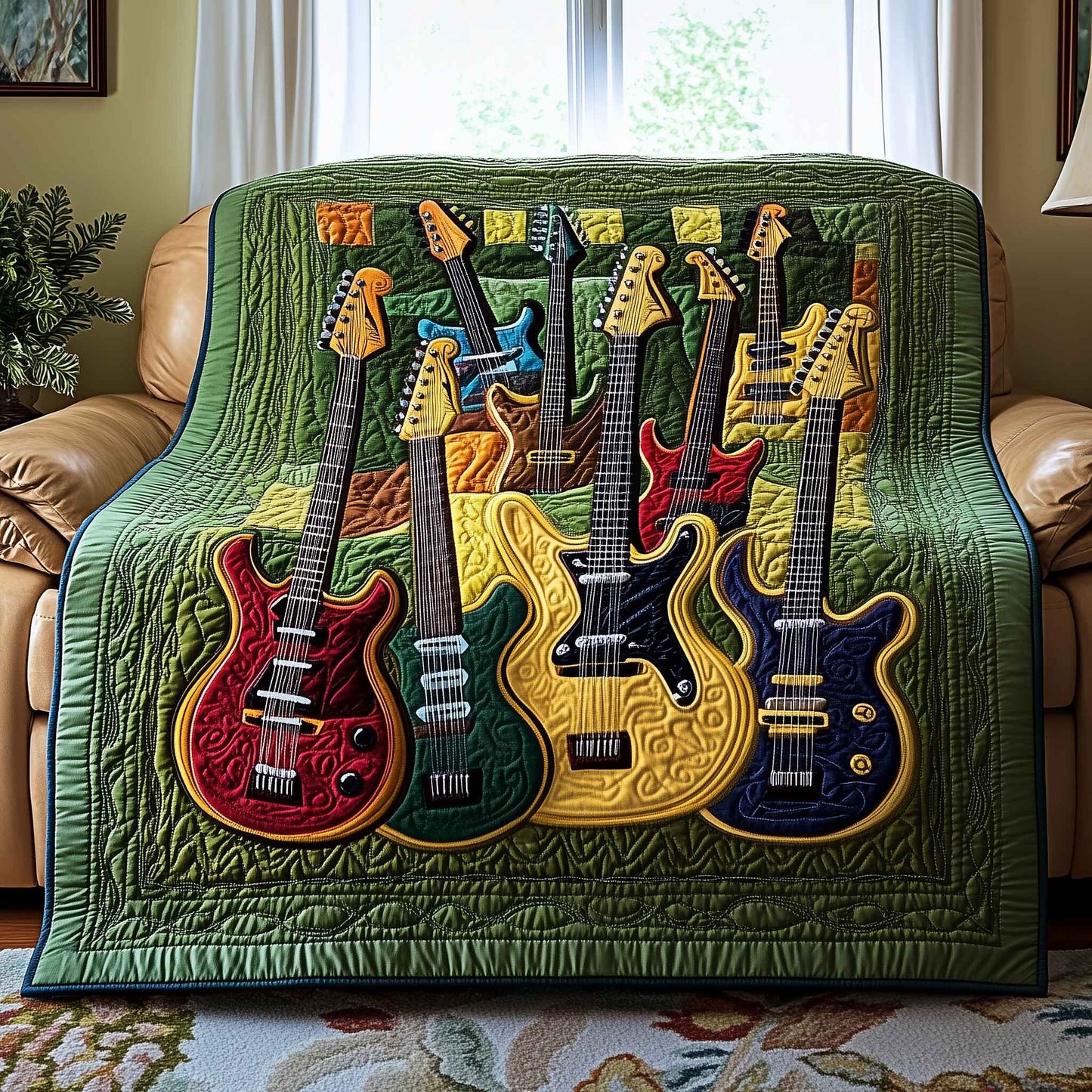 Vibrant Chord Quilted Blanket GFTOTL2628