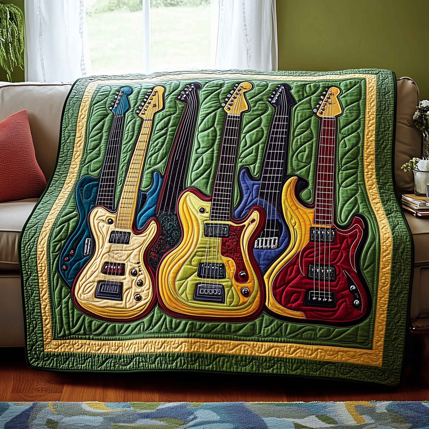 Vibrant Chord Quilted Blanket GFTOTL2629