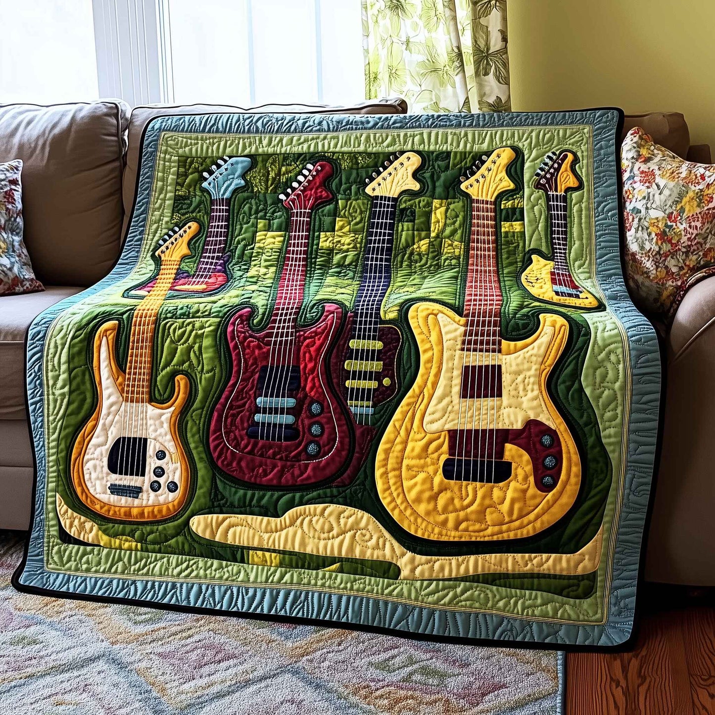 Vibrant Chord Quilted Blanket GFTOTL2630