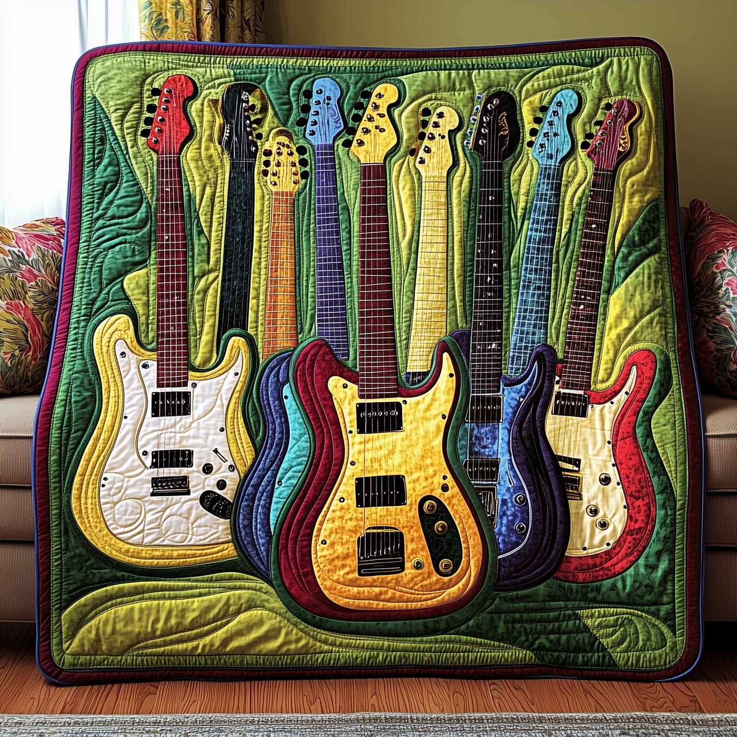Vibrant Chord Quilted Blanket GFTOTL2638