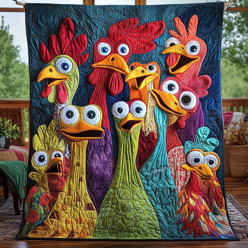 Quirky Farmhouse Quilted Blanket GFTOTL2751