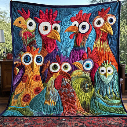 Quirky Farmhouse Quilted Blanket GFTOTL2752