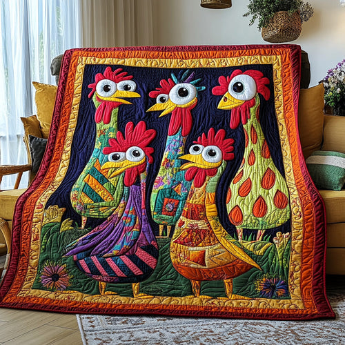 Quirky Farmhouse Quilted Blanket GFTOTL2756