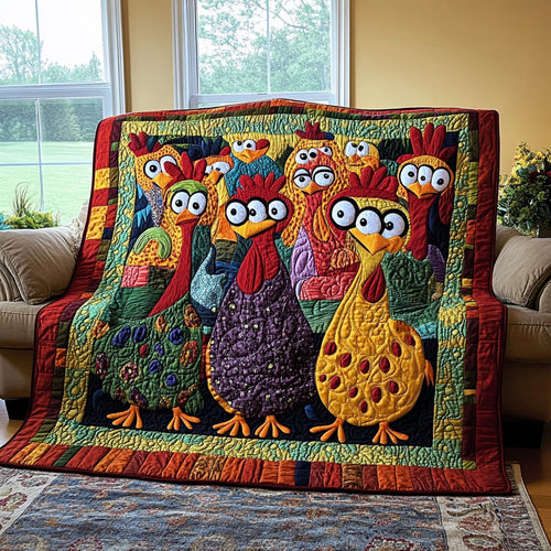 Quirky Farmhouse Quilted Blanket GFTOTL2757