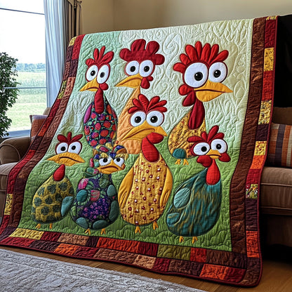 Quirky Farmhouse Quilted Blanket GFTOTL2759