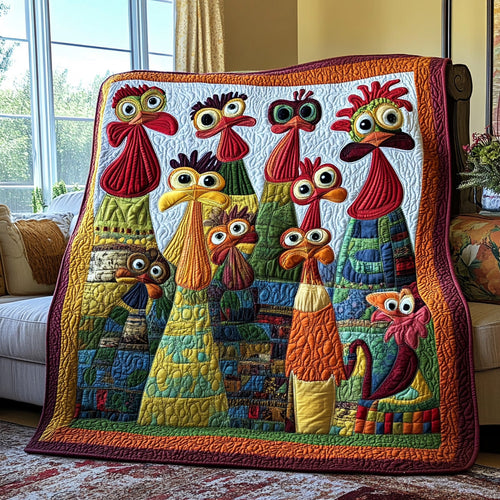 Quirky Farmhouse Quilted Blanket GFTOTL2760