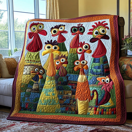Quirky Farmhouse Quilted Blanket GFTOTL2760