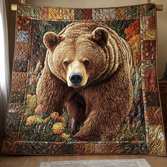 Forest Bear Quilted Blanket GFTOTL2811