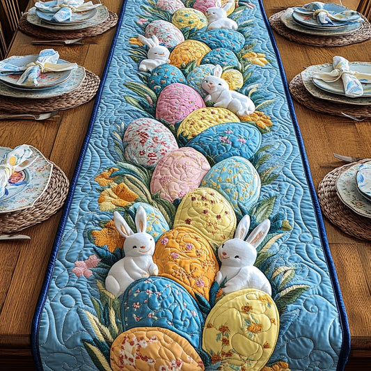 Easter Bunnies Quilted Table Runner GFTOTL2819