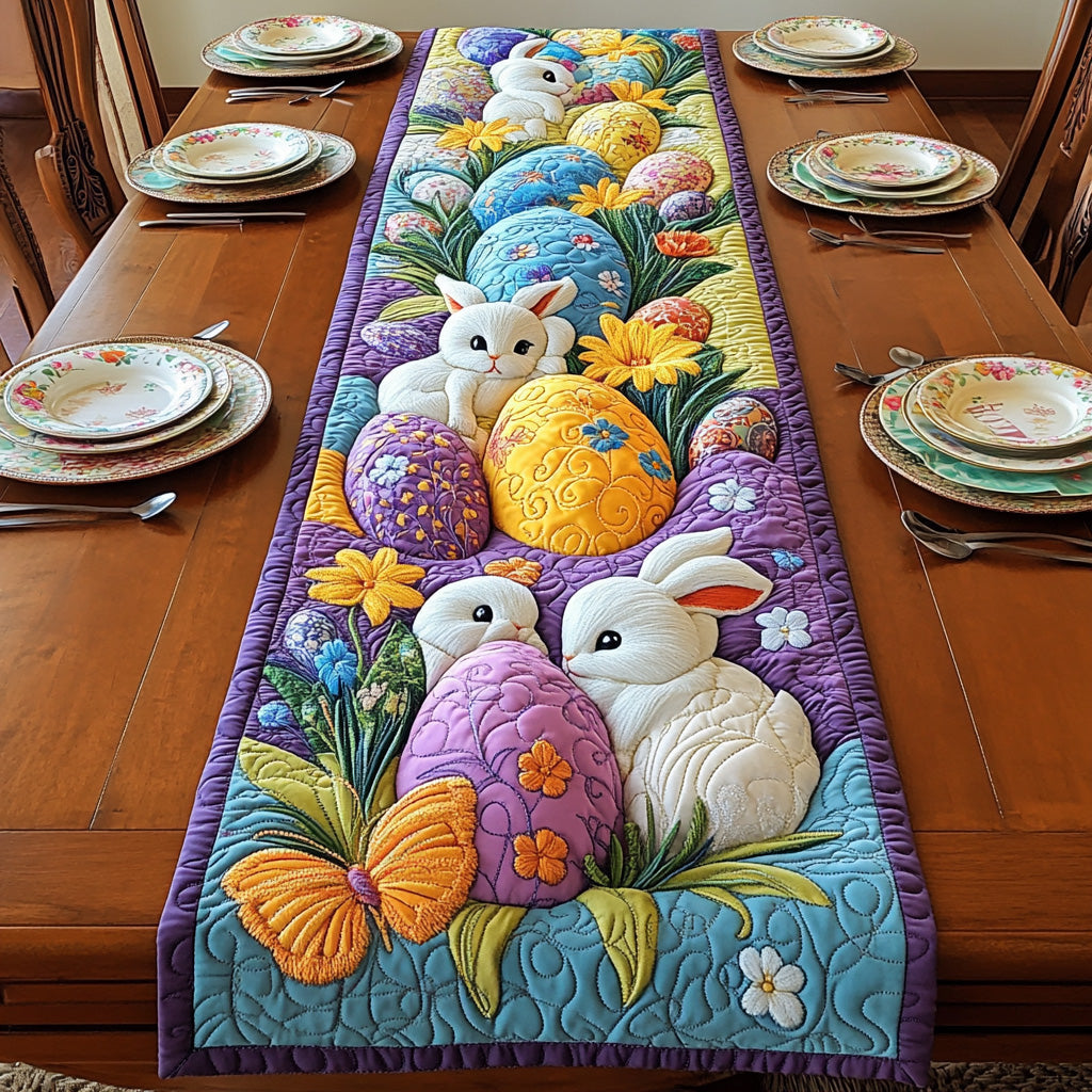 Easter Bunnies Quilted Table Runner GFTOTL2823