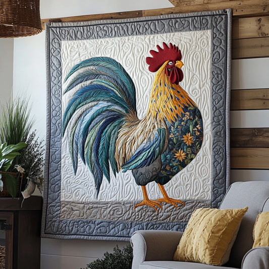 Rooster Quilted Blanket GFTOTL2825