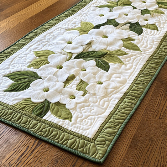 Blooming Dogwood Quilted Table Runner GFTOTL2852