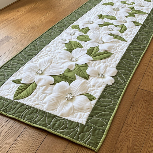 Blooming Dogwood Quilted Table Runner GFTOTL2853