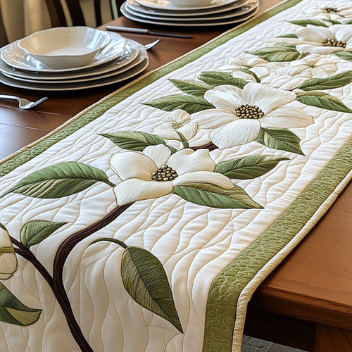 Blooming Dogwood Quilted Table Runner GFTOTL2856