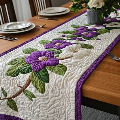 Purple Dogwood Quilted Table Runner GFTOTL2870