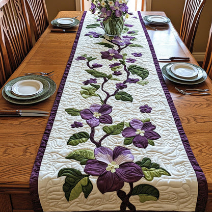 Purple Dogwood Quilted Table Runner GFTOTL2871