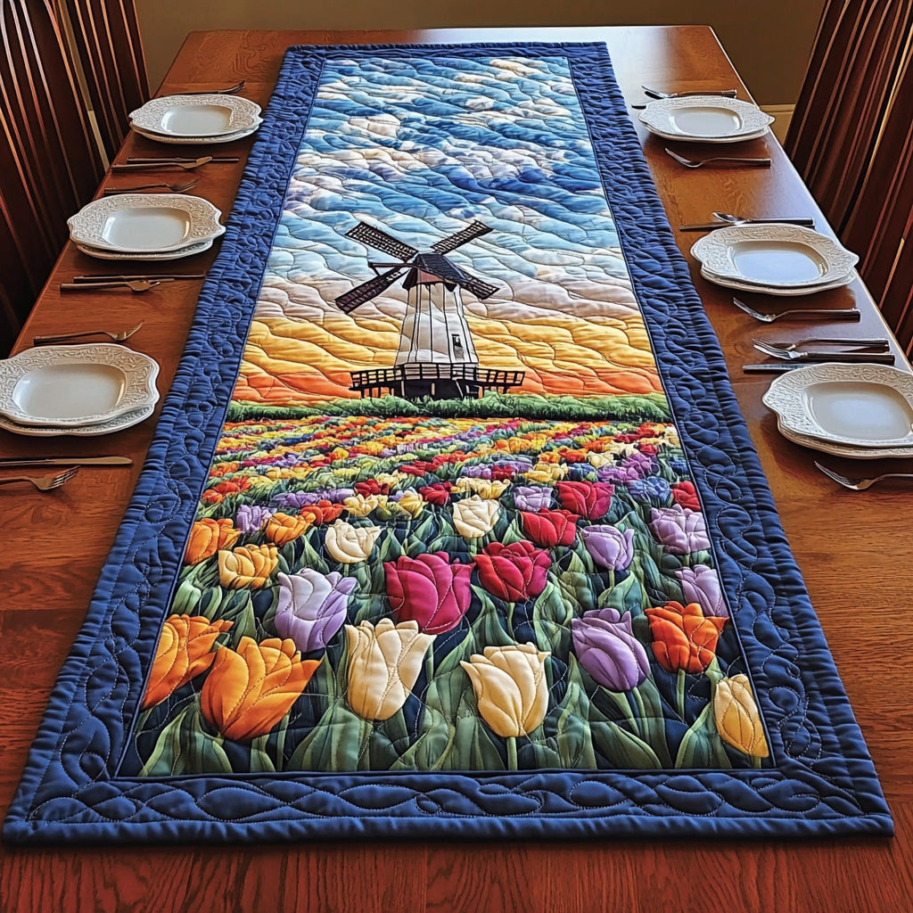 Blooming Grace Quilted Table Runner GFTOTL2885