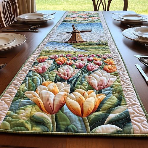 Blooming Grace Quilted Table Runner GFTOTL2886