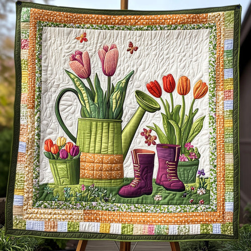 Spring Garden Quilted Blanket GFTOTL2898