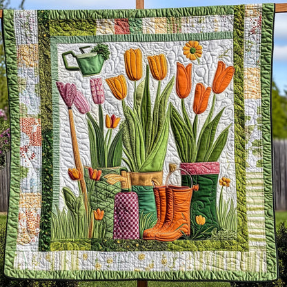 Spring Garden Quilted Blanket GFTOTL2899