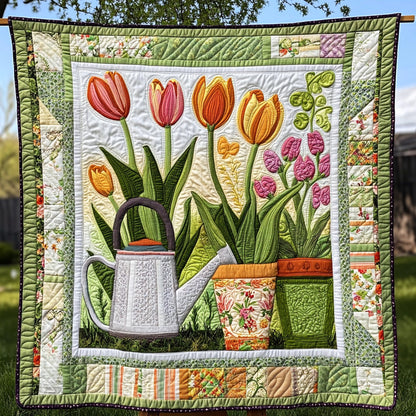 Spring Garden Quilted Blanket GFTOTL2901