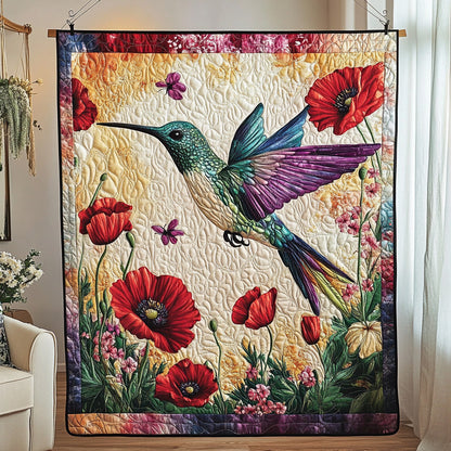 Eternal Hummingbird Quilted Blanket GFTOTL2903