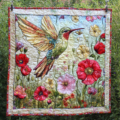 Eternal Hummingbird Quilted Blanket GFTOTL2904