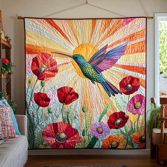 Eternal Hummingbird Quilted Blanket GFTOTL2905