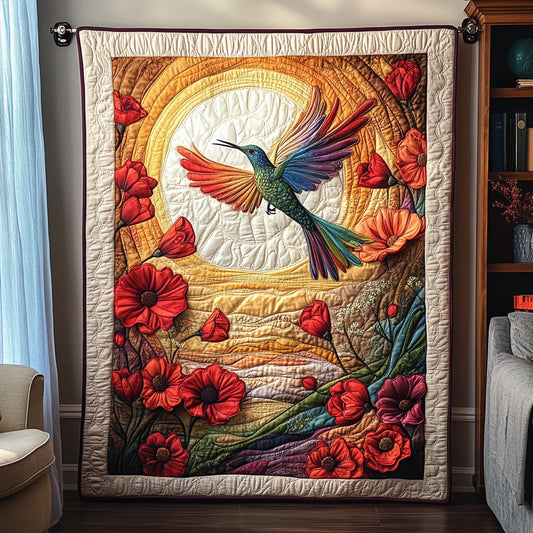 Eternal Hummingbird Quilted Blanket GFTOTL2907