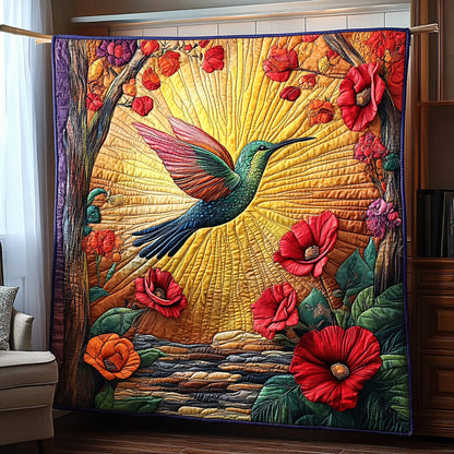 Eternal Hummingbird Quilted Blanket GFTOTL2908