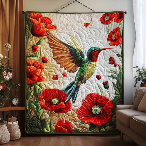 Eternal Hummingbird Quilted Blanket GFTOTL2912