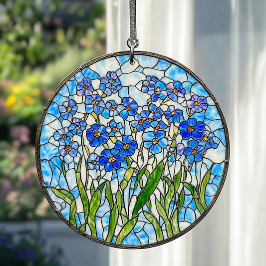 Forget Me Not Window Hanging Suncatcher GFTOTL2977
