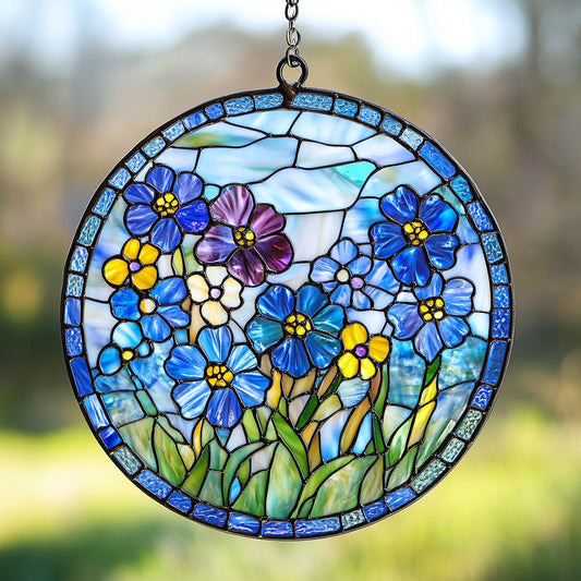Forget Me Not Window Hanging Suncatcher GFTOTL2978