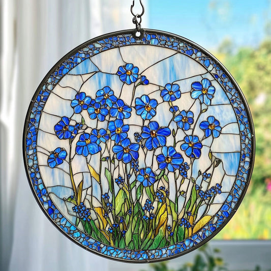 Forget Me Not Window Hanging Suncatcher GFTOTL2979