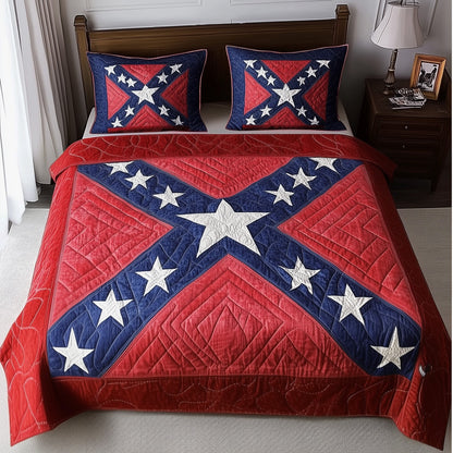 South Will Rise 3-Piece Quilted Bedding Set GFTOTL2993