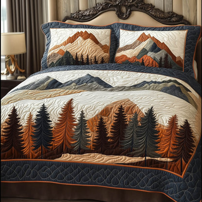 Forest Lodge 3-Piece Quilted Bedding Set GFTOTL3002