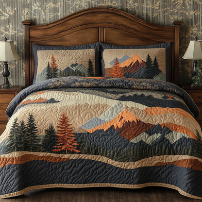 Forest Lodge 3-Piece Quilted Bedding Set GFTOTL3004