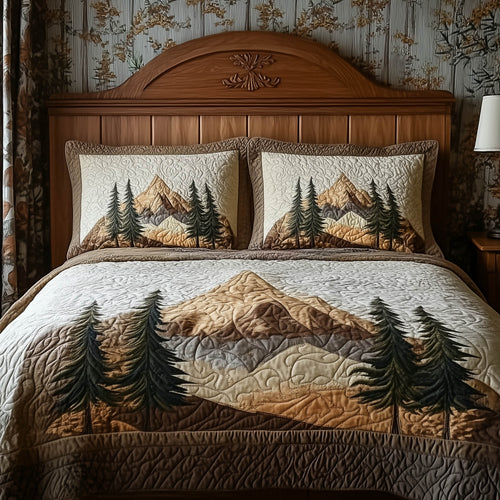 Forest Lodge 3-Piece Quilted Bedding Set GFTOTL3005