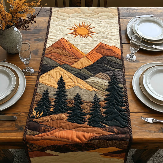 Mountain Life Quilted Table Runner GFTOTL3013