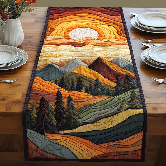 Mountain Life Quilted Table Runner GFTOTL3015