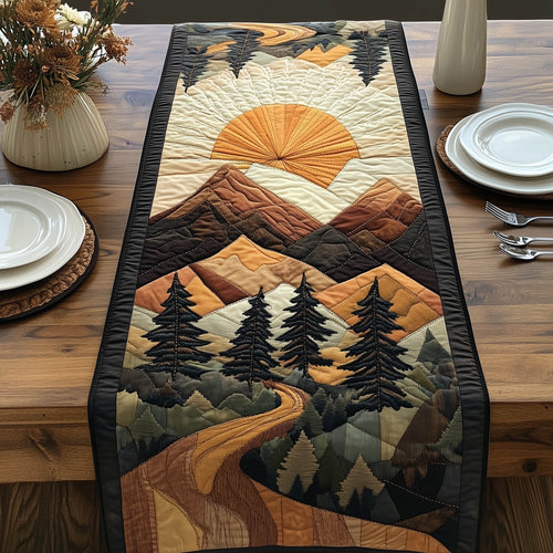 Mountain Life Quilted Table Runner GFTOTL3016