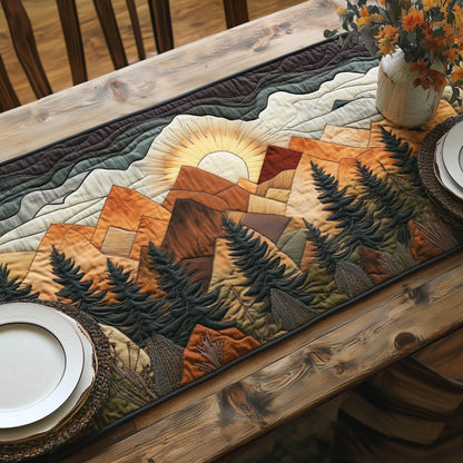 Mountain Life Quilted Table Runner GFTOTL3017