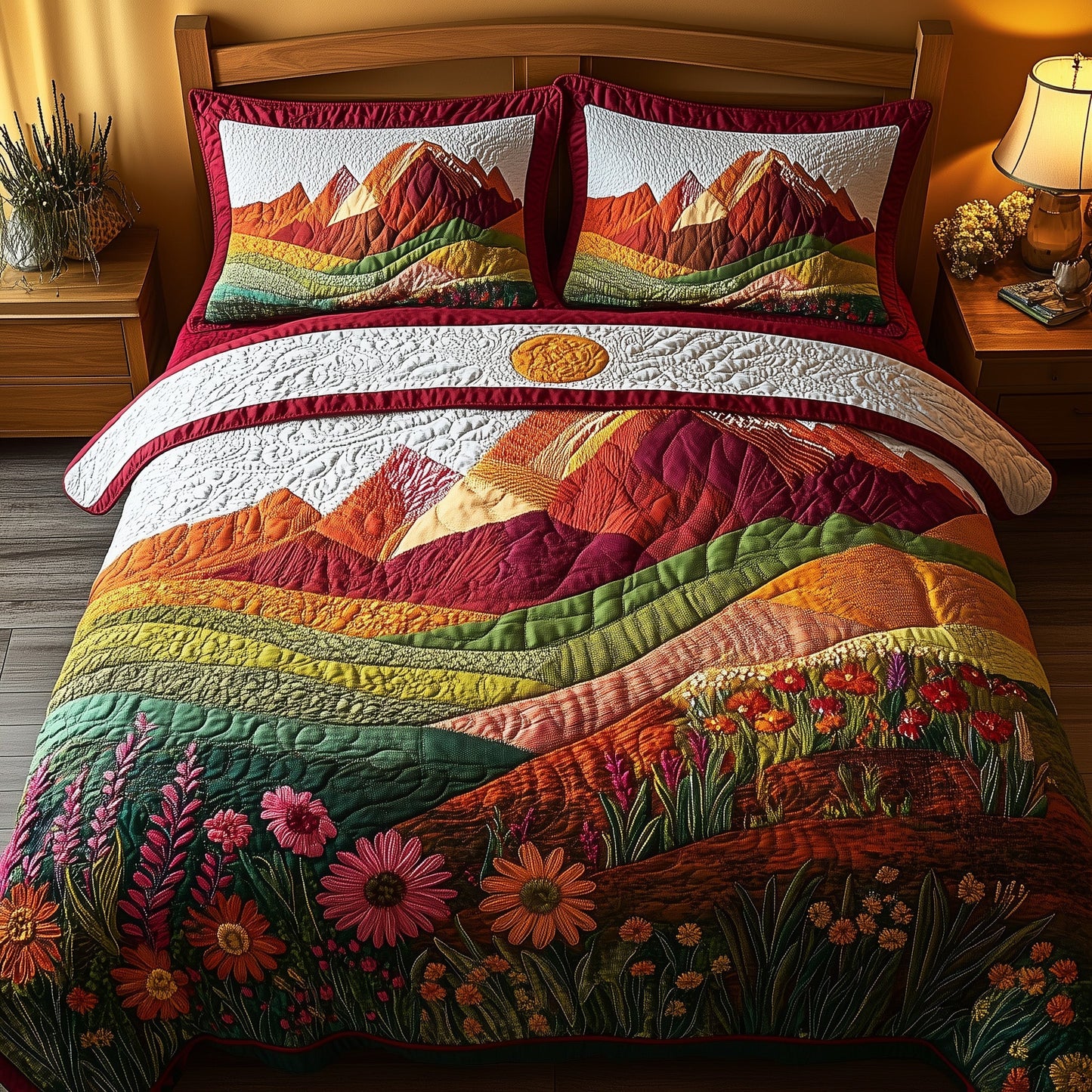 Mountain's Embrace 3-Piece Quilted Bedding Set GFTOTL3041