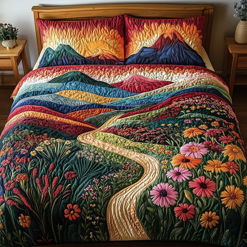 Mountain's Embrace 3-Piece Quilted Bedding Set GFTOTL3042
