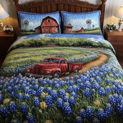 Texas Home 3-Piece Quilted Bedding Set GFTOTL3051