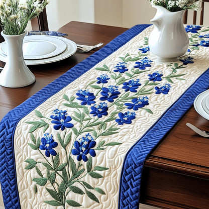 Bluebonnet Quilted Table Runner GFTOTL3069