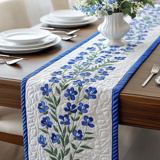 Bluebonnet Quilted Table Runner GFTOTL3070