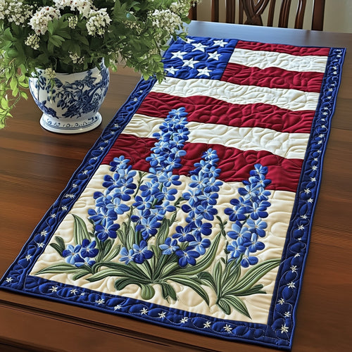 Bluebonnet Quilted Table Runner GFTOTL3072