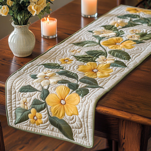 Yellow Jessamine Quilted Table Runner GFTOTL3084
