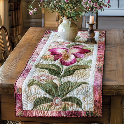 Lady's Slipper Quilted Table Runner GFTOTL3085